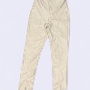 Tan Pants leather size medium